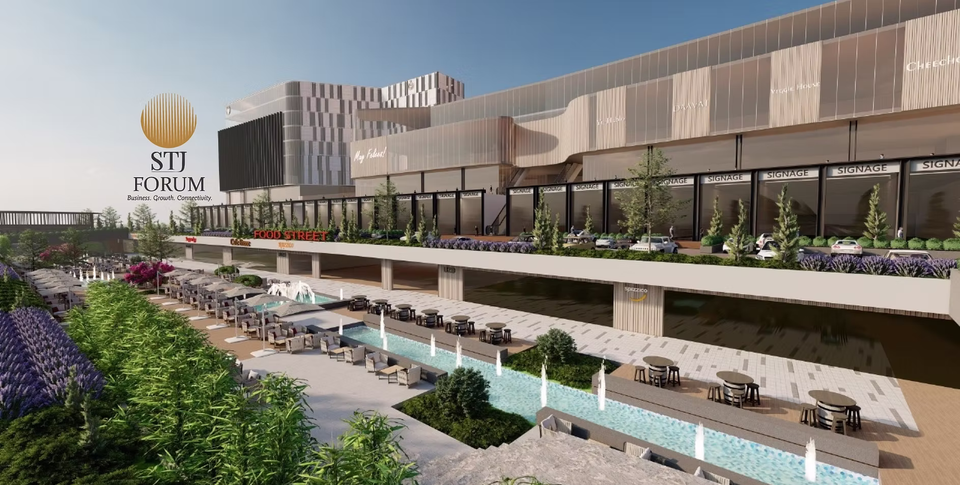STJ Forum Mohali — mixed-use commercial landmark